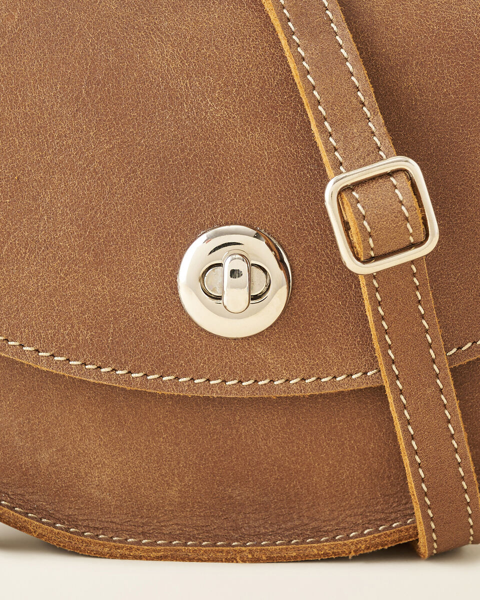Mini sac à bandoulière en cuir Tribe